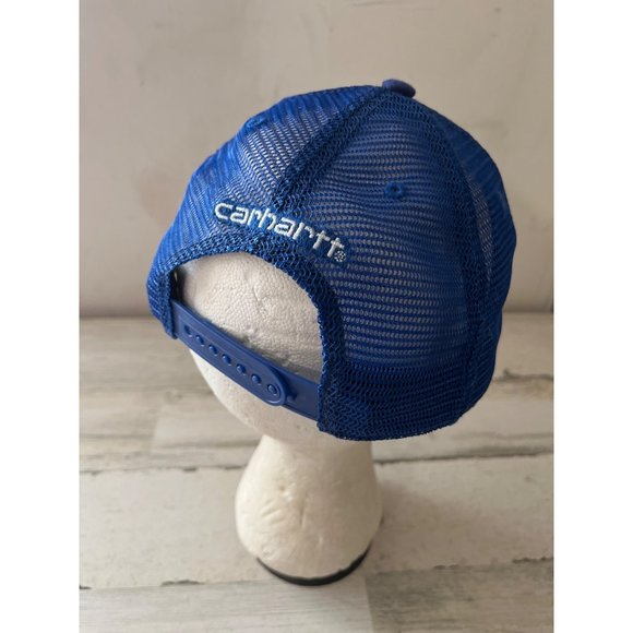 Carhartt Force blue adjustable mesh-back ball cap NWT - Picture 2 of 5